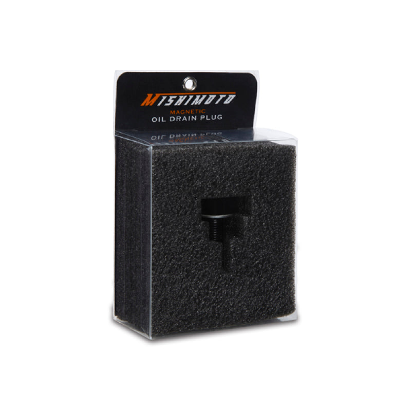 Mishimoto Magnetic Oil Drain Plug M14 x 1.25 Black - Ford E-Series, Excursion, F-Series, Jeep Cherokee, CJ, Comanche, Grand Wagoneer, J-Series, Scrambler, Wagoneer, Wrangler
