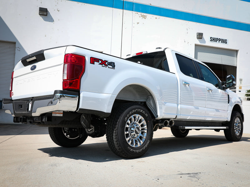 aFe Rebel 3in 409 SS Cat-Back Exhaust with Polish Tips 17-20 Ford F-250 V8 6.2L