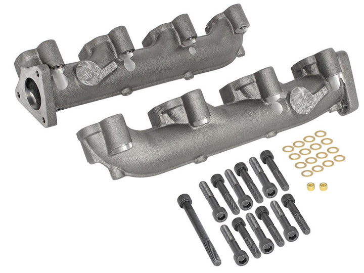 Afe Power BladeRunner Ported Ductile Iron Exhaust Manifold 01-16 GM Diesel Trucks V8-6.6L (td) - OneFastShop
