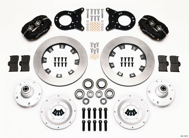 Wilwood Forged Dynalite Front Kit 12.19in for 1965-1969 Mustang Disc & Drum Spindle - OneFastShop