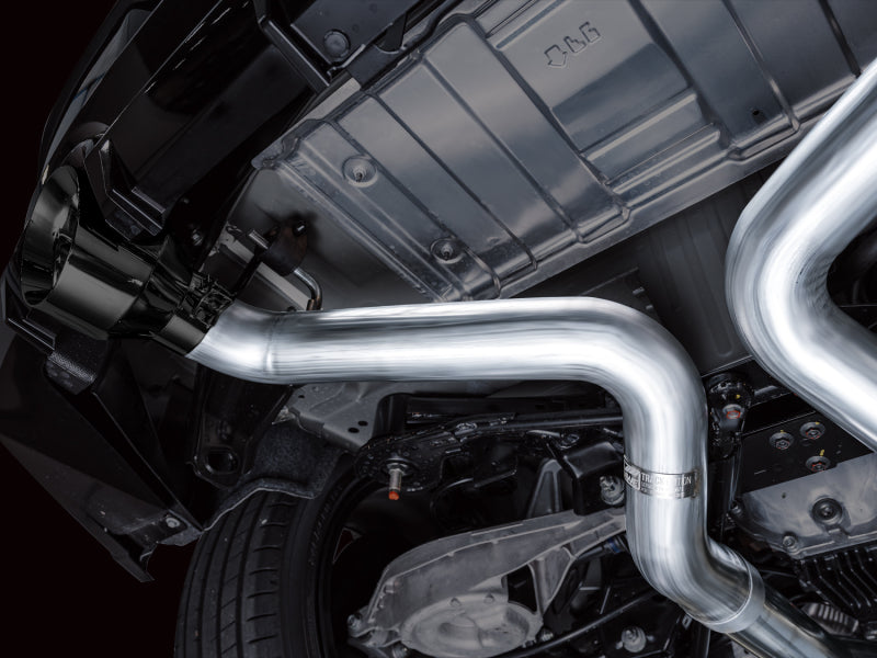 AWE Track Edition Catback Exhaust System with Diamond Black Tips for 2023 Nissan Z RZ34 RWD