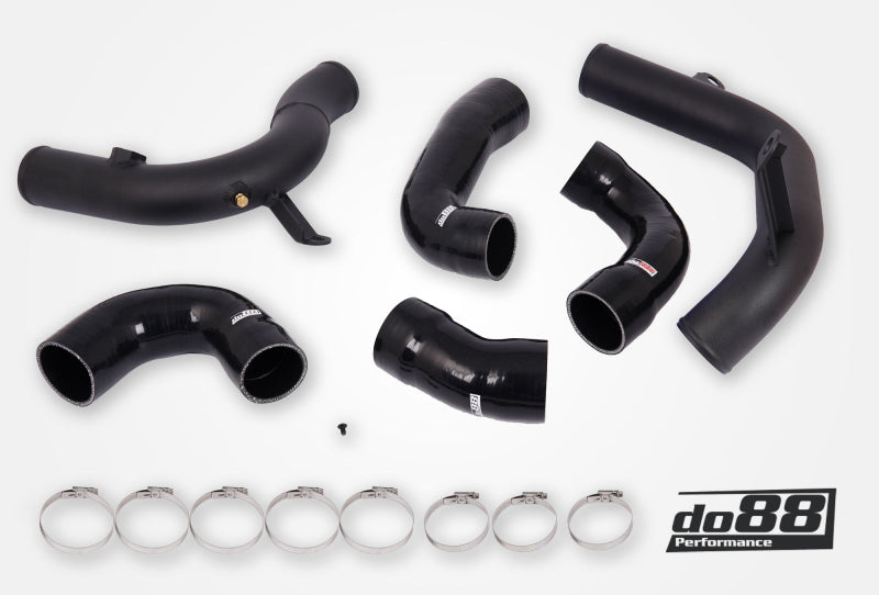do88 Charge Pipe Kit (do88 IC) - VAG 1.8T/2.0T MQB 2012-2024 - Black
