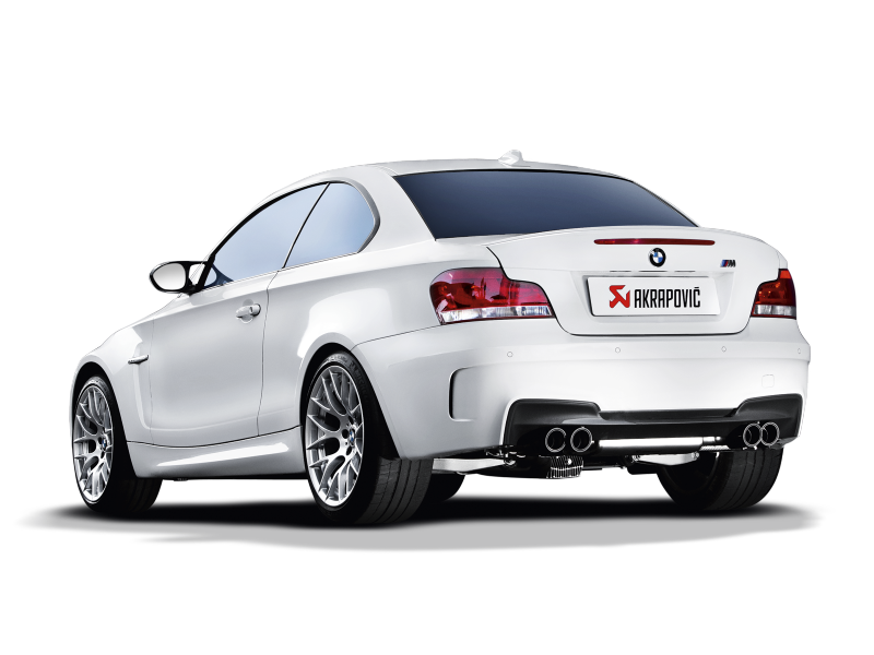 Akrapovic Slip-On Line Titanium Exhaust for 11-12 BMW 1 Series M Coupe E82