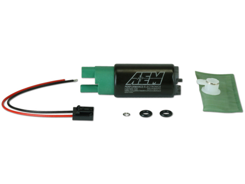 AEM 320LPH 65mm Fuel Pump Kit w/o Mounting Hooks - Ethanol Compatible.