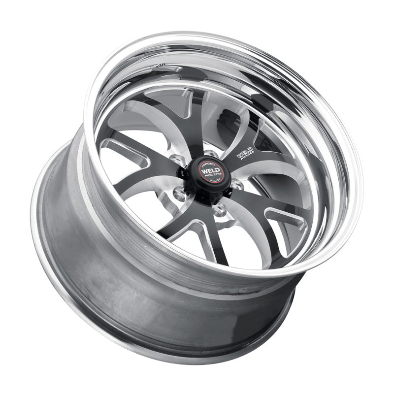 Weld S76 15x4 / 5x4.5 BP / 1.5 in. BS Black Wheel – Non-Beadlock (Medium Pad) - OneFastShop