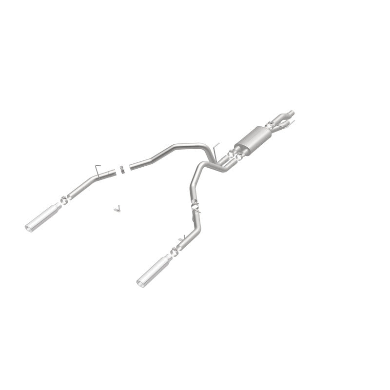 MagnaFlow SYS C/B 09 F-150 EC-CC/SB Dual Split Exhaust