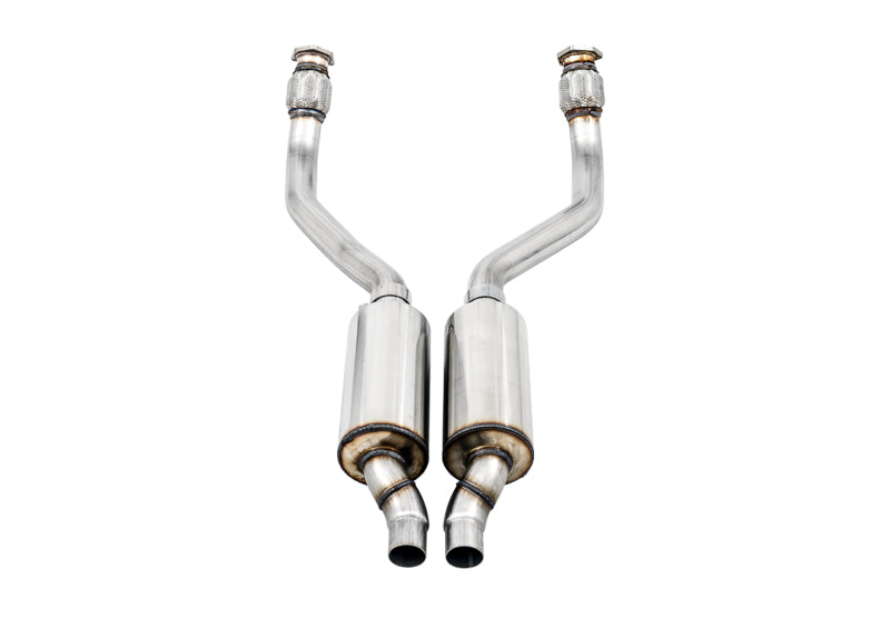 AWE Tuning Resonated Downpipes for Audi B8 / C7 3.0T S4 S5 A6 A7