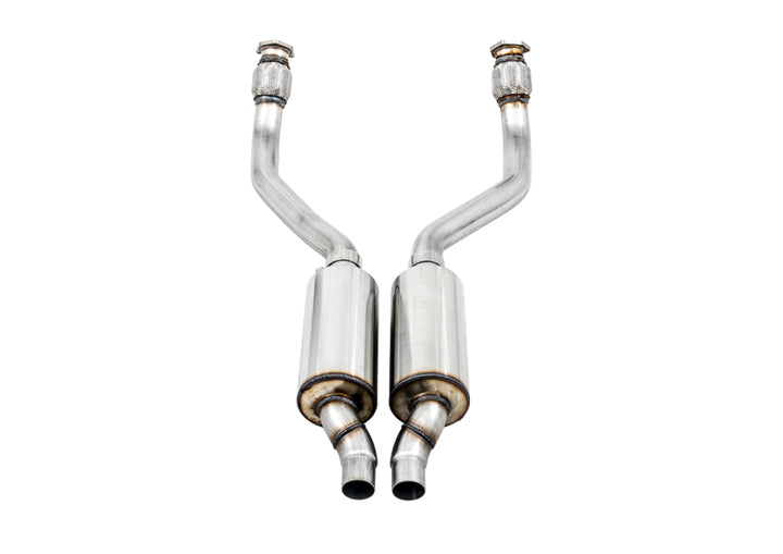 AWE Tuning Resonated Downpipes for Audi B8 / C7 3.0T S4 S5 A6 A7