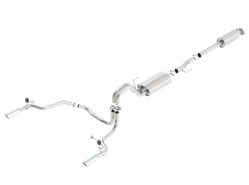 Borla Catback Exhaust System with S-Type Split Rear Exit - Ford F-150 3.5L EcoBoost 15-16
