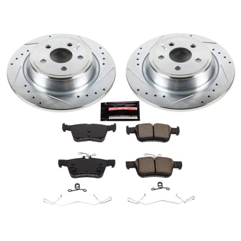 PowerStop Z23 Evolution Sport Rear Brake Kit - Ford Edge / Lincoln Nautilus 2015-2023