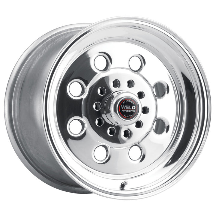 Weld Draglite 15x3.5 Polished Wheel Non-Beadlock 5x4.5 & 5x4.75 BP 1.375in BS - OneFastShop