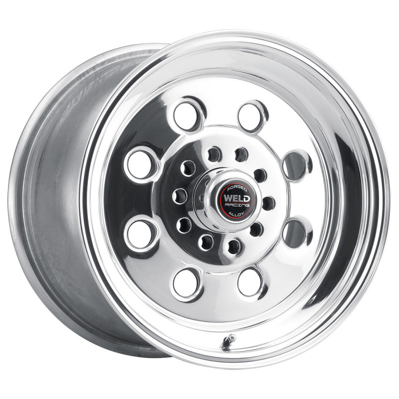 Weld Draglite 15x8 Polished Wheel Non-Beadlock 5x4.5 5x4.75 BP Compatible with 1968-1979 Chevrolet Nova Ford Mustang Pontiac GTO