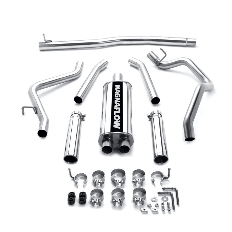 Magnaflow Exhaust System Street Series 3in. Dual Spl for 2005- Dodge Dakota
