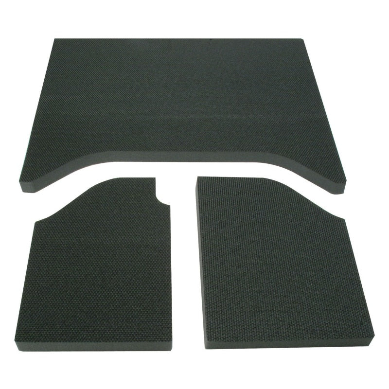 DEI Boom Mat Headliner 3 Piece Sound Deadening Black for 07-10 Jeep Wrangler JK 2-Door