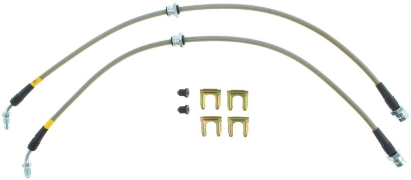 StopTech Front Stainless Steel Brake Line Kit for 2004 VW Golf R32 AWD - OneFastShop