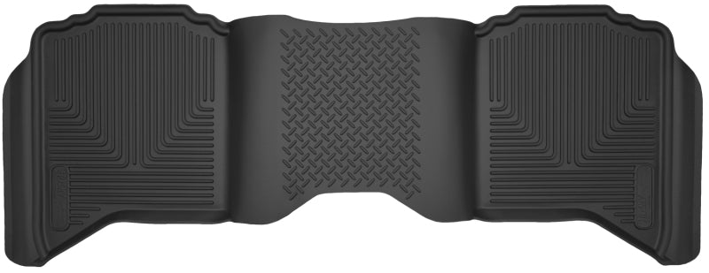 Husky Liners X-Act Contour Black Floor Liner (2nd Seat) for 10-12 Dodge Ram 1500/2500/3500 Crew/Mega Cab