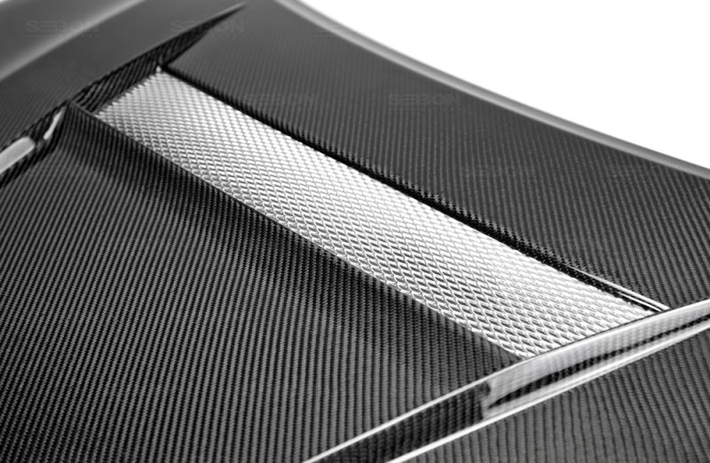 Seibon VSII-Style Carbon Fiber Hood for 14-15 Honda Civic 2dr