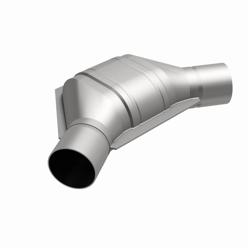 MagnaFlow Conv Univ 2.25 Angled In/Out - Easy Install