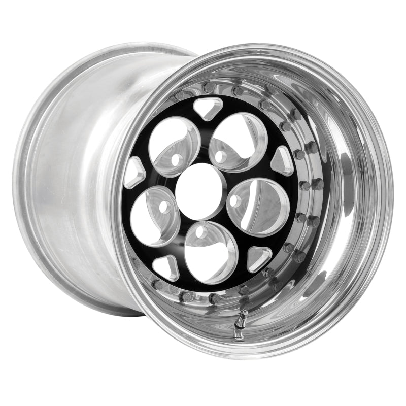 Weld Magnum III 15x4 / 5x4.5 Bolt Pattern / 1.5 in. BS Black Wheel – Non Beadlock
