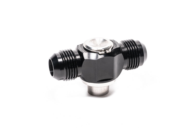 Radium Engineering 10AN Male Press-Fit Valve Cover Fitting for Nissan S13 SR20DET Exhaust Side