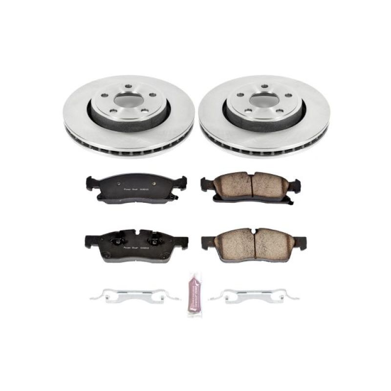 PowerStop Autospecialty OE Front Brake Kit - Dodge Durango / Jeep Grand Cherokee 2011-2020