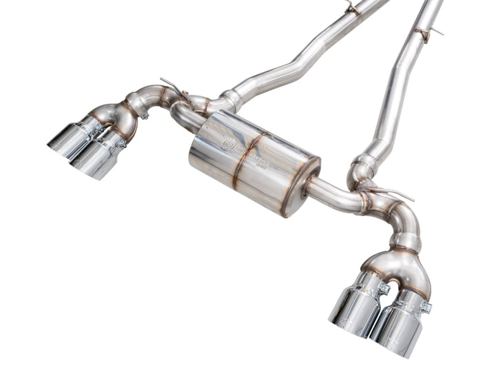 AWE Tuning BMW G90/G99 M5 Touring Edition Cat-Back Exhaust - Chrome Silver Tips