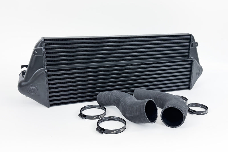 CSF High Performance Stepped Core Intercooler System Black - 2023-2024 Toyota GR Corolla