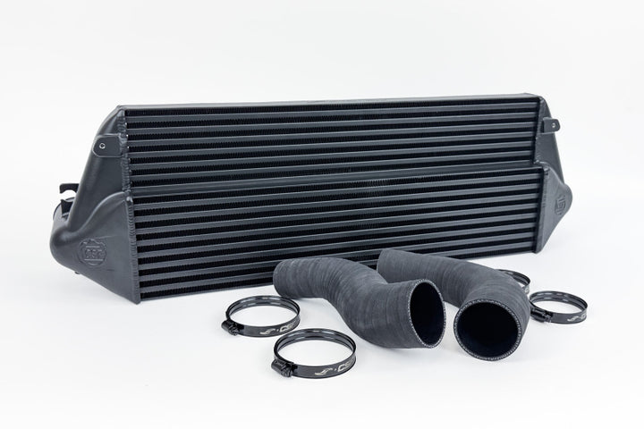 CSF High Performance Stepped Core Intercooler System Black - 2023-2024 Toyota GR Corolla