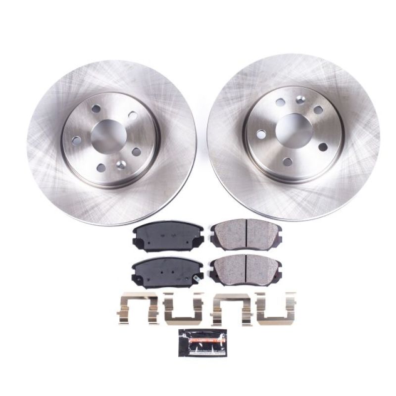 Power Stop Z17 Front Brake Kit - Buick LaCrosse/Regal / Chevy Equinox/Impala/Malibu / GMC Terrain