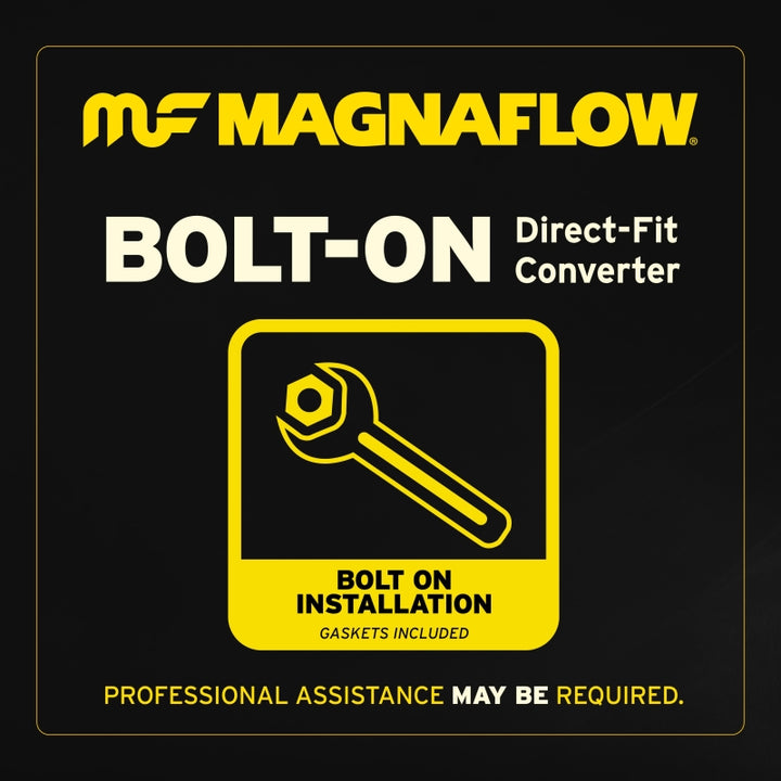 MagnaFlow 92-95 Honda Civic LX CA Catalytic Converter Easy Install