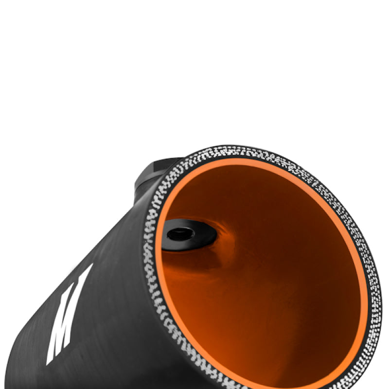 Mishimoto 3.0in Black Silicone Coupler with 1/8in NPT Bung - OneFastShop