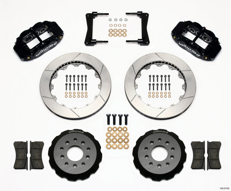 Wilwood Narrow Superlite 6R Front Hat Kit 13.06in for 2005-2014 Mustang - OneFastShop