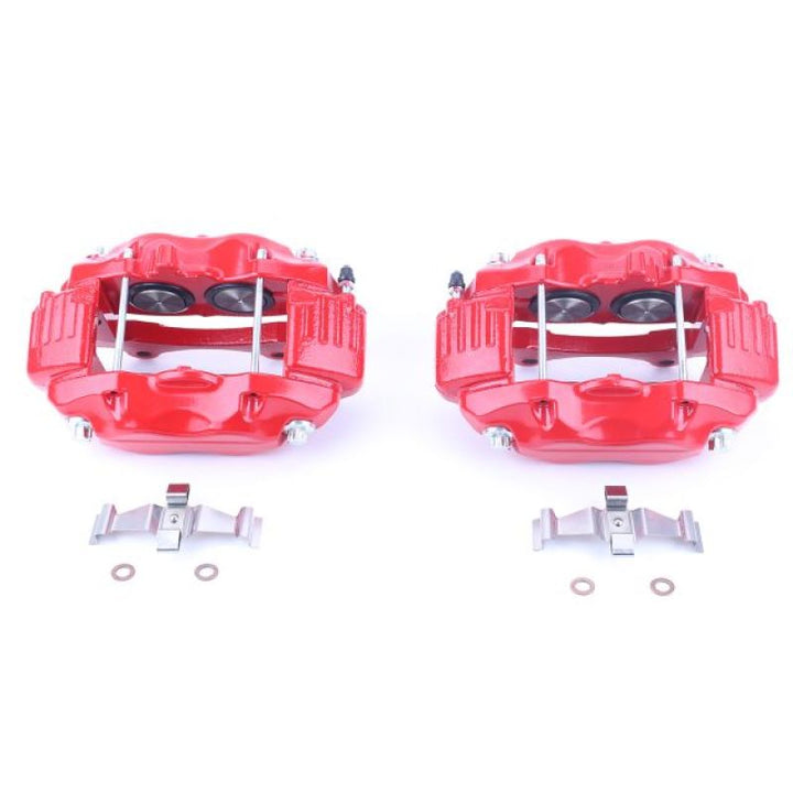 PowerStop Front Red Calipers w/o Brackets Pair Chrysler 300 05-10