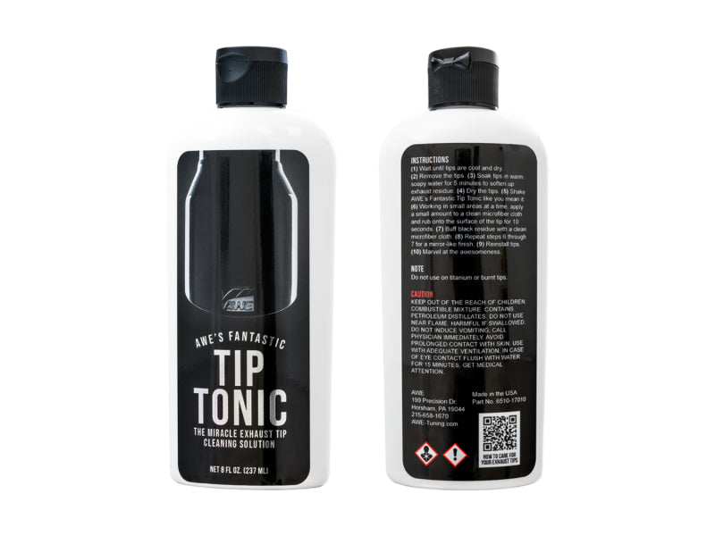 AWE Tuning TipTonic Exhaust Tip Cleaner - For Chrome Silver & Diamond Black Tips