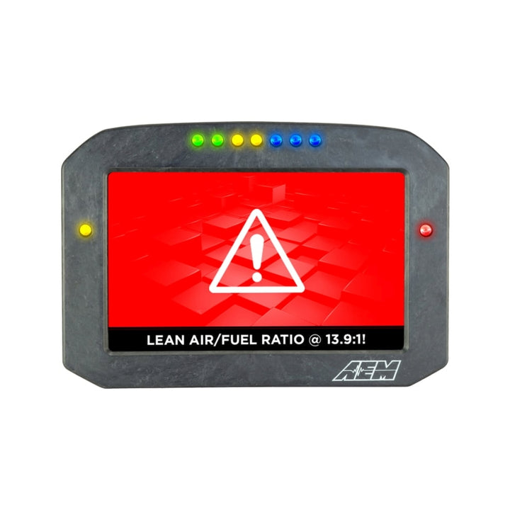 AEM CD-7LG Carbon Logging Digital Dash Display W/ Internal 20Hz GPS & Antenna