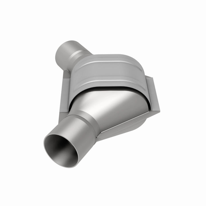 MagnaFlow Conv Univ 2.25inch Angled Inlet/Outlet In Stock