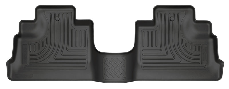Husky Liners WeatherBeater 2nd Row Black Floor Liners for 11-18 Jeep Wrangler Unlimited 4 Door