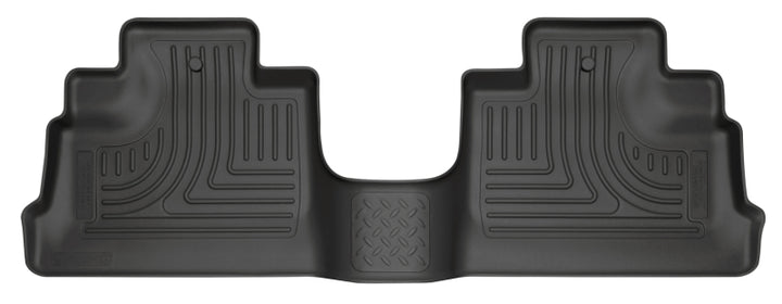 Husky Liners WeatherBeater 2nd Row Black Floor Liners for 11-18 Jeep Wrangler Unlimited 4 Door