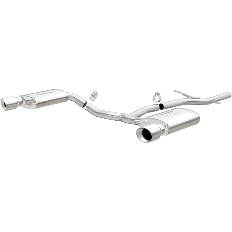 Magnaflow Cat-Back Performance Exhaust for 2015 Audi Allroad 2.0L Dual Split Rear Exit 2.5in 4in Tip - OneFastShop