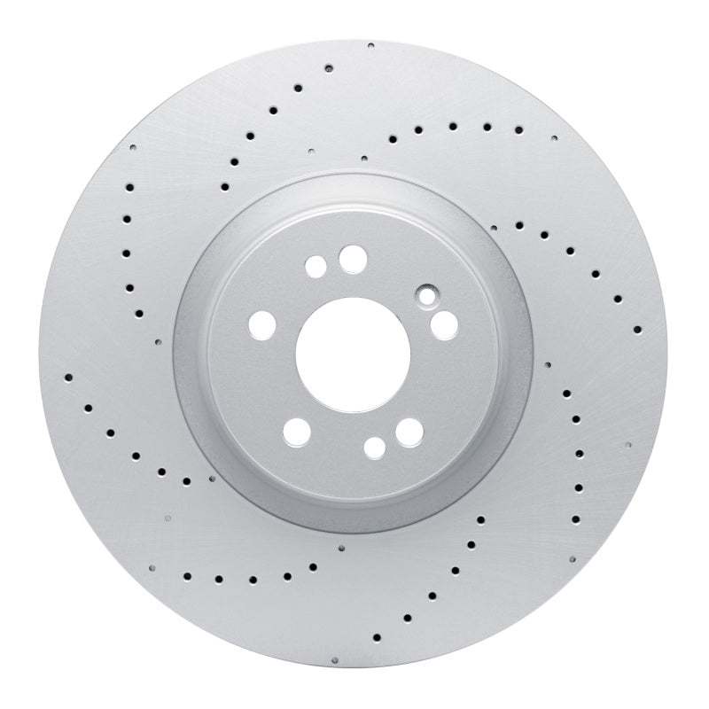 DFC GeoSPEC Coated Drilled Front Brake Rotor - Mercedes-Benz GLE450 / GLS450 2020-2026