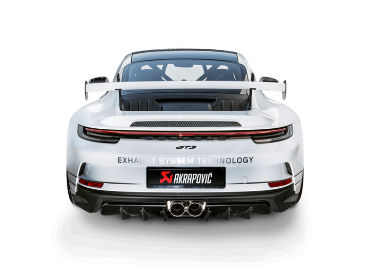 Akrapovic 21-22 Porsche 911 GT3/GT3 RS (992) Slip-On Race Line (Titanium) w/Titanium Tips.