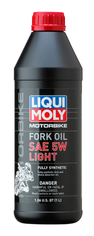 LIQUI MOLY 1L Motorbike Fork Oil SAE 5W Light for Aprilia and Beta Models
