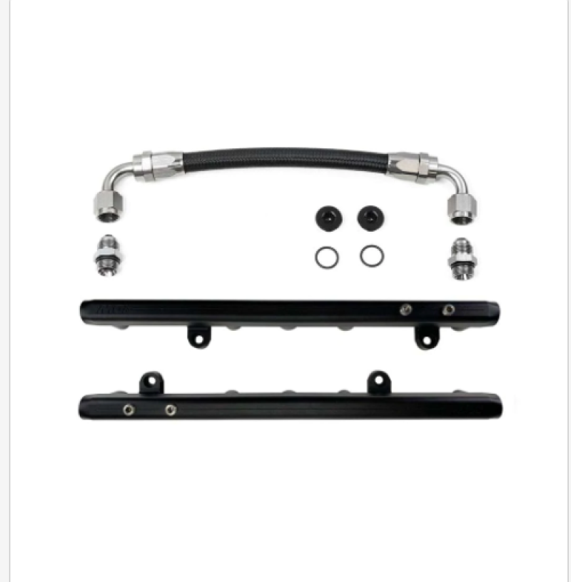 DeatschWerks LS2/LS3 Fuel Rails with Crossover for GTO, CTS-V, Corvette, Camaro SS, and Chevy SS - OneFastShop
