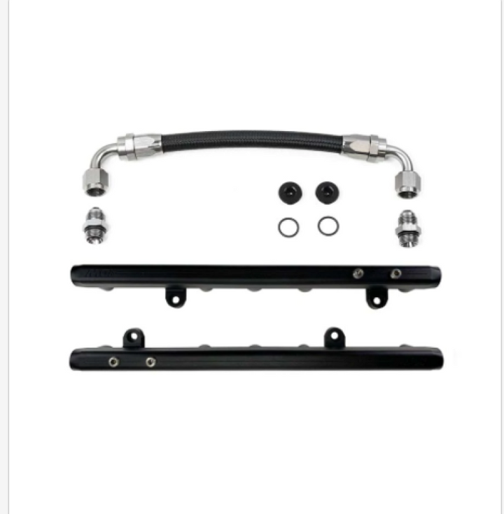 DeatschWerks LS2/LS3 Fuel Rails with Crossover for GTO, CTS-V, Corvette, Camaro SS, and Chevy SS - OneFastShop