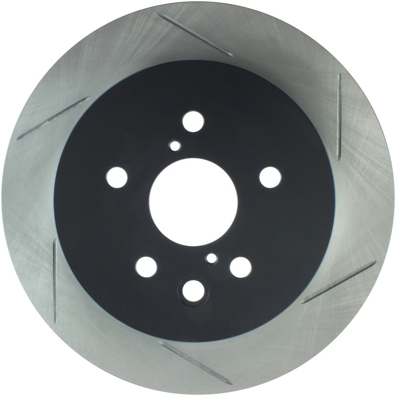 Stoptech Power Slot Rear Left Slotted Rotor for 06-09 Lexus GS Series and 06-10 IS350 - OneFastShop