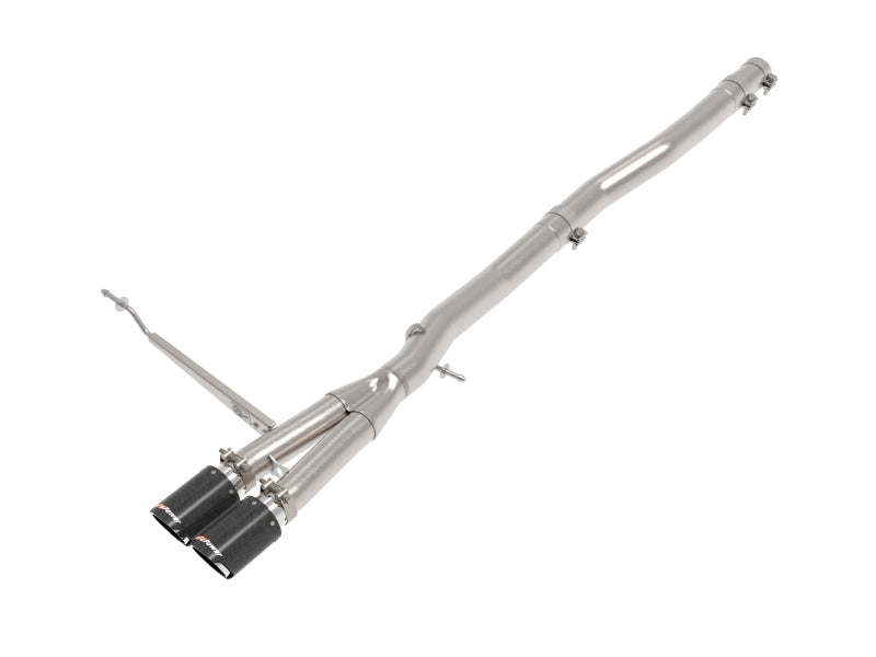 aFe MACH Force-Xp 304SS Cat-Back Exhaust - Mini Cooper S/JCW (F56) 2014-2024 - Carbon Fiber Tips