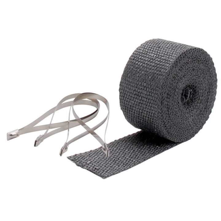 DEI Exhaust Wrap Kit - Pipe Wrap and Locking Tie - Black.