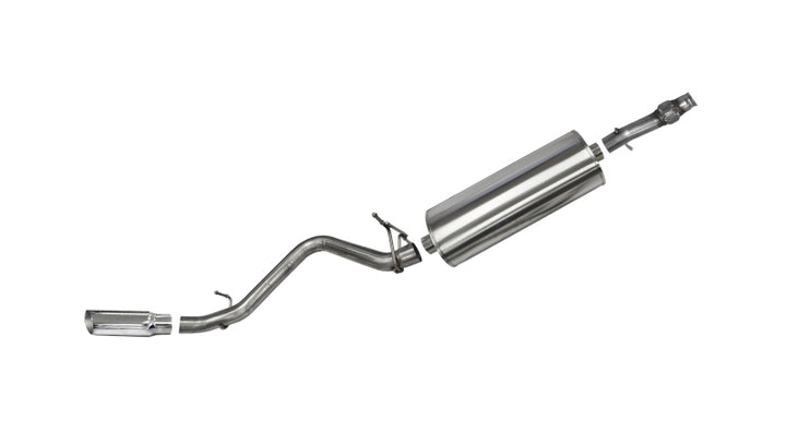 CORSA Performance Sport Cat-Back Exhaust for 2014-19 Chevy Silverado 1500 Reg Cab 5.3L Single Side Exit