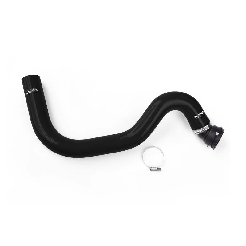 Mishimoto Silicone Upper Radiator Hose Black - Ford Mustang GT 5.0L (2015-2023)