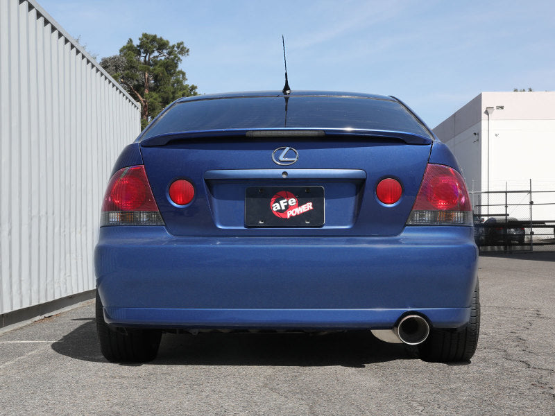 aFe Lexus IS300 01-05 L6-3.0L Takeda Cat-Back Exhaust System Polished Tip
